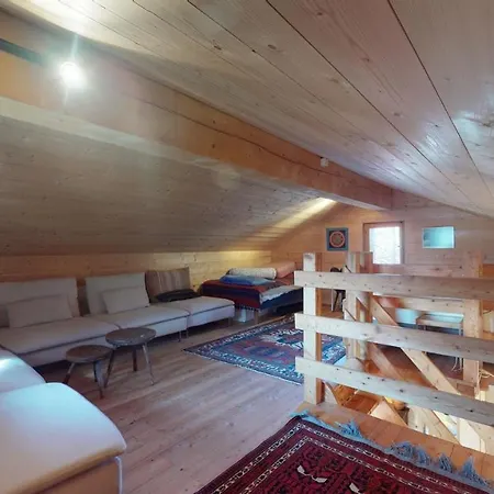 Idyllic In Evolene, With View On The Dent Blanche And The Mountains Apartament