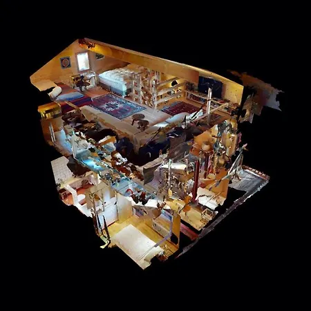 Idyllic In Evolene, With View On The Dent Blanche And The Mountains Evolene