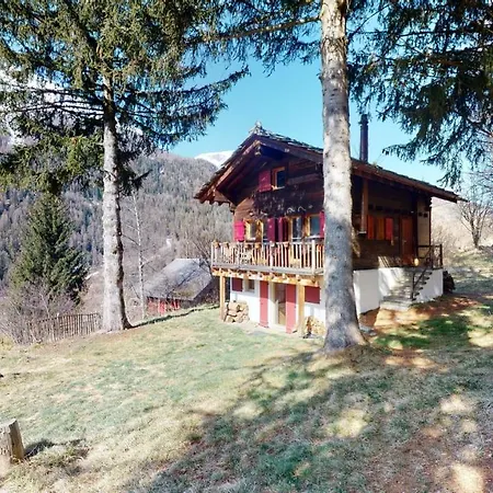 Lejlighed Idyllic In Evolene, With View On The Dent Blanche And The Mountains *