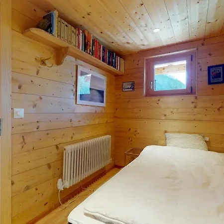 Idyllic In Evolene, With View On The Dent Blanche And The Mountains *