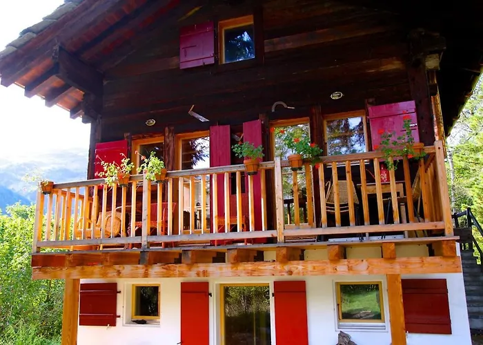 Idyllic In Evolene, With View On The Dent Blanche And The Mountains 아파트 *