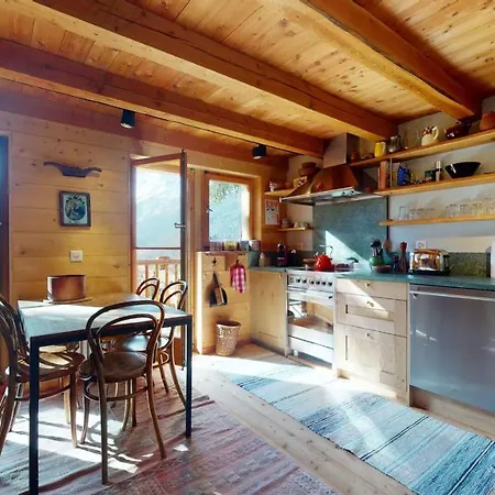 Appartement Idyllic In Evolène, With View On The Dent Blanche&the Mountains Evolène