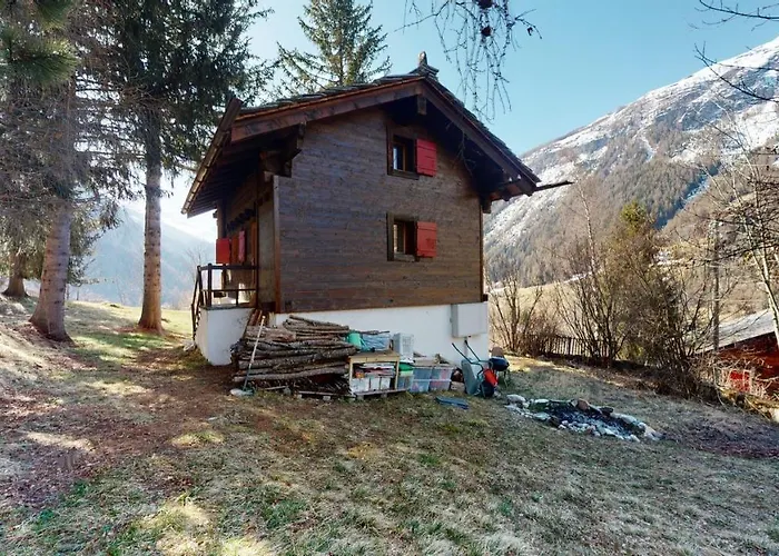 Idyllic In Evolène, With View On The Dent Blanche&the Mountains Appartement Evolène
